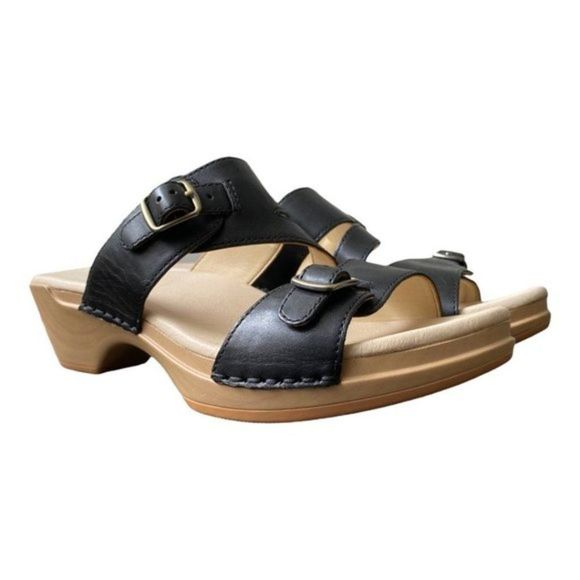 Dansko Shoes - Dansko New Women’s Sandal Karena Leather Black size 38